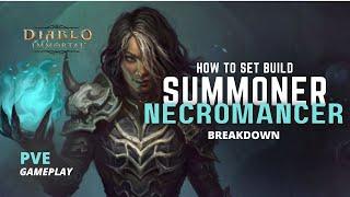 Setting The Summoner Necromancer Build