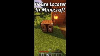 House Locater In Minecraft! | #Shorts