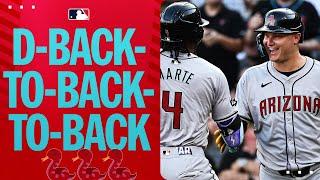 D-BACK-TO-BACK-TO-BACK! The D-backs WENT OFF to open their series vs. the Pirates! (Full inning)