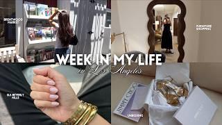 LA home vlog  summer shopping, REVOLVE try-on haul, furniture shopping, Community Goods coffee