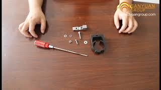 Leaky Feeder Clamp Component,Leaky Cable Clamp Installation Instruction -Sanyuan