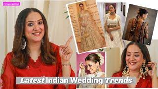 Latest Indian Wedding Trends in Outfits, Jewellery, Hair n more | Perkymegs Hindi