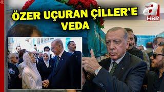 Tansu Çiller’in eşi Özer Uçuran Çiller’e veda! Başkan Erdoğan cenaze törenine katıldı | A Haber