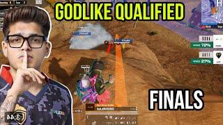 GODLIKE QUALIFIED FOR FINALS GODS OF BGMI