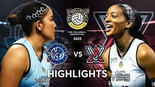 Atlanta Vibe VS Orlando Valkyries | HIGHLIGHTS | PVF 2025