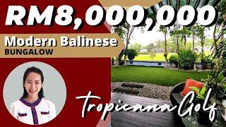 Tropicana Golf : Modern Balinese Bungalow wtih Golf Course View | MYR8mil