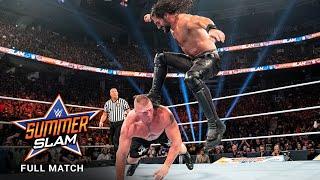 FULL MATCH: Brock Lesnar vs. Seth Rollins - Universal Title Match: SummerSlam 2019