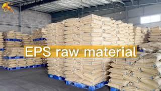 EPS Raw Material, Polystyrene Raw Matreial Manufacture, Foam Beads Factory #epsrawmaterial