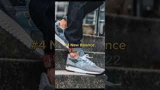 Top 5 Most Famous Shoes Brands In The World  || Nike sneakers shoes clean