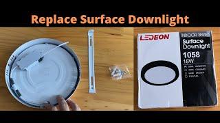 Home makeover part 10: How to change surface downlight