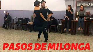 Aprender pasos de milonga, Noelia Colletti, Pablo Georgini en #Airesdemilonga