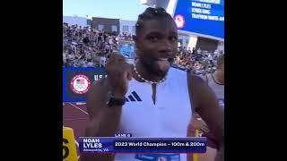 Paris Olympics 100m winner Noah Lyles pulling out a Yu-Gi-Oh (Blue-Eyes White Dragon) #noahlyles