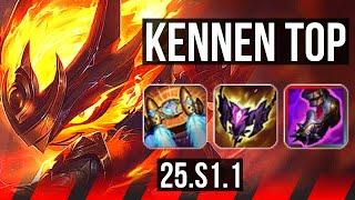 KENNEN vs MALPHITE (TOP) | Dominating | KR Master | 25.S1.1