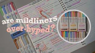 [review] are mildliners over-hyped? | new colours + swatches