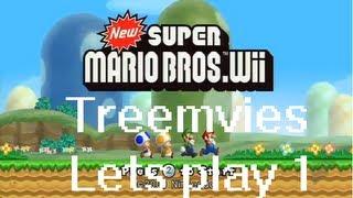 Treemovies New Super Mario Bros Wii: Lets-play Episode 1