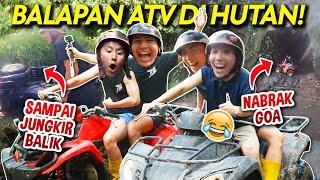 WASEDABOYS MASUK HUTAN BUAT MAIN ATV! SAMPE KEBALIK DAN NABRAK GOA!? | INDONESIA TRIP