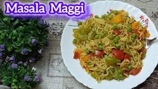 Masala Maggi Recipe|Maggi banane Ka Sabse Aasan Tarika|Maggi Kaise Banate hai|Maggi Recipe|Maggi