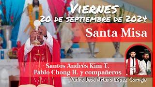  MISA DE HOY viernes 20 de Septiembre 2024 - Padre Arturo Cornejo