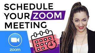 How to Schedule a Zoom Meeting in Advance: Step by Step Tutorial 