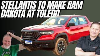 Stellantis To Build Ram Dakota Mid Size Truck At Toledo Assembly, Gladiator Platform?