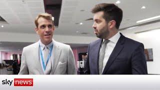 Elusive Tory fundraiser tracked down by Sky News' Joe Pike