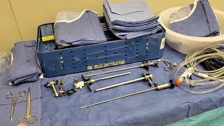 BASIC SET-UP: CYSTOSCOPY TURP LITHOTRIPSY