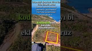 534 m² Residential, Villa Zoned Asphalt Facade Land Investment for Sale in Beykoz Riva, Istanbul 108