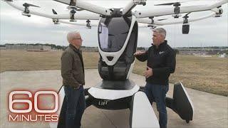 Anderson Cooper tests out Lift Aircraft's Hexa