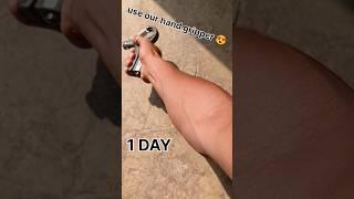 Use Hand Gripper 1 Day 1000 Reps #youtubeshorts #viral #shortvideo