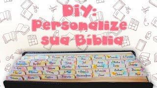 DIY: Personalize sua Bíblia | Abas Personalizadas