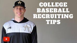 College Baseball Recruiting Tip - How To Create a Target List!