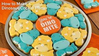 How to Make a Dinosaur Cookie Platter