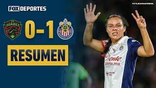  GANÓ GUADALAJARA | FC Juárez 0-1 Chivas | HIGHLIGHTS | Jornada 1 | Liga MX Femenil