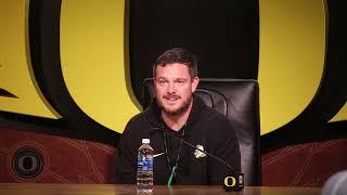 Dan Lanning answers Tez Johnson injury question, discusses Ducks' recruiting and bye week