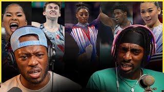 REACTING TO OLYMPIC GYMNASTICS!!! | "They Got My Respect NOW!" Simone Biles & more (Paris 2024)