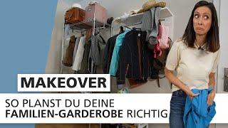 Die perfekt geplante Familiengarderobe | Garderobe Makeover | INTERIYEAH! Einrichten mit SEGMÜLLER