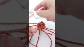 macrame leaf #macrame #tutorial #knot