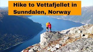 Hike to Vettafjellet in Sunndalen, Norway