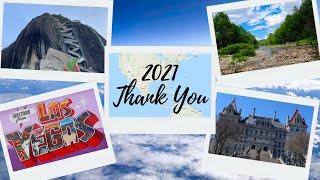 Our 2021 Travel Vlog Recap, Thanks For Everything | END OF YEAR TRAVEL REWIND