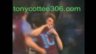 Tony Cottee scores his first ever goal on debut on New Year's Day, 1983