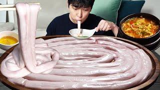 Raw Beef Spine! The Best Texture MUKBANG REALSOUND ASMR EATINGSHOW