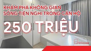 KHÁM PHÁ COMBO NỘI THẤT BÊN TRONG CĂN HỘ VINHOMES GRAND PARK CHỈ 250 TRIỆU