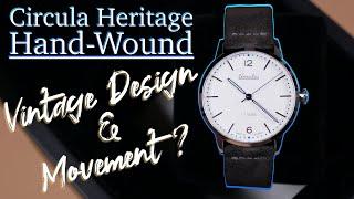 Circula Heritage Hand-Wound Review | Vintage Design & Movement? | Take Time