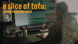 a slice of tofu: an average week in the life of a keyboard content creator