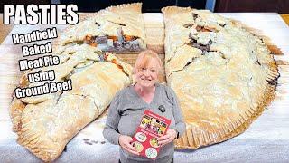 PASTIES A Baked Handheld Meat Pie GROUND BEEF RECIPE