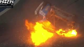 Car #6 loses Control and Flips in Dramatic NASCAR Crash!