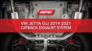 APR Catback Exhaust System for the VW MK7 Jetta GLI (2019-2021)