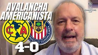 AVALANCHA AMERICANISTA | Club América vs Guadalajara | Concacaf Champions Cup