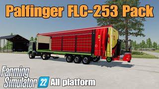 Palfinger FLC 253 Pack  / FS22 mod for all platforms