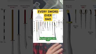 Dao - Every Sword Ever #history #china #martialarts #military #blade #handynasty